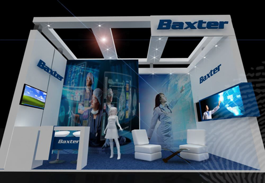 Stand de Baxter para Congreso COMMEC Veracruz